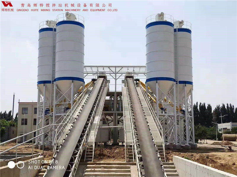 HZS180混凝土攪拌站 輝特機械 集生產與研發于一體