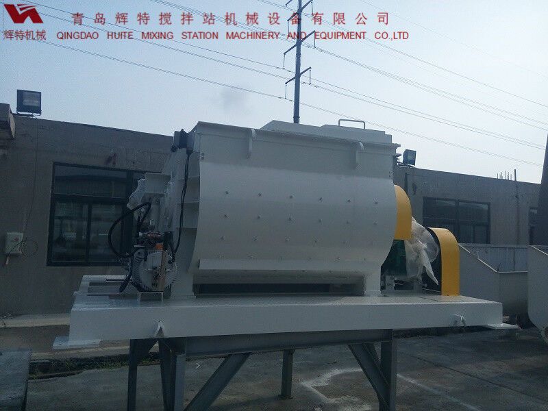 JS750攪拌臂采用偏心式設(shè)計(jì)，延長(zhǎng)使用壽命，青島輝特機(jī)械