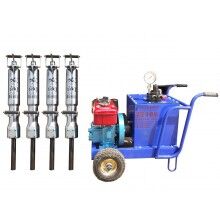 各種礦石開采設備巖石分裂機特點