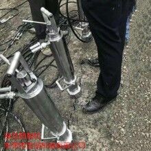 電動液壓破石機液壓劈裂器施工效率