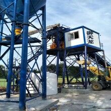 長春市御天龍HZS35攪拌站 混凝土攪拌設備 高效省錢節能 JS750攪拌站主機