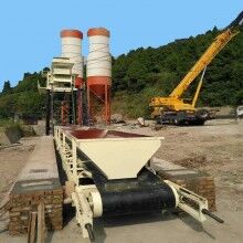 長春市低價出售 御天龍混凝土攪拌站 HZS35小型攪拌站 農用混凝土機械圖