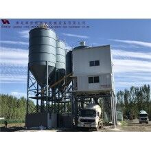 輝特180攪拌站設備-攪拌均勻、迅速，生產效率高