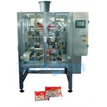 速凍水餃包裝機，速凍魚丸包裝機