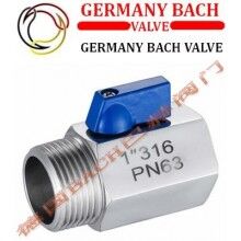 進口迷你內外螺紋球閥|德國巴赫總代理-上海秉奇