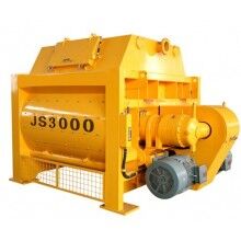 JS3000攪拌機產品圖片，雙臥軸強制式攪拌機，億立出品